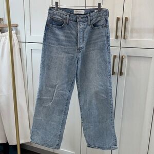 Denim Forum Farrah High Rise Wide Leg 28L